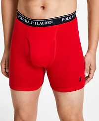 Polo Ralph Lauren Men's 3-Pack Classic Cotton Boxer Briefs