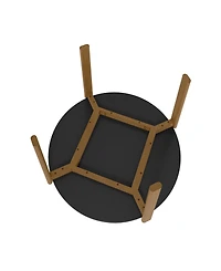 Manhattan Comfort Gales 46.54" Medium Density Fiberboard Round Dining Table