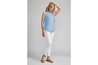 Caroline Sleeveless No Iron Blouse