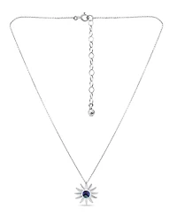 Macy's Abalone Inlay Sunburst Necklace
