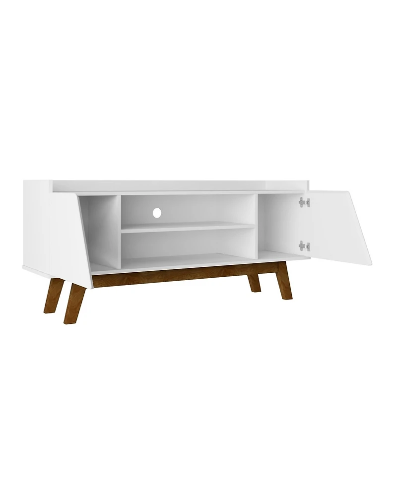 Manhattan Comfort Marcus 53.14" 4-Shelf Tv Stand Fits TVs up to 55"
