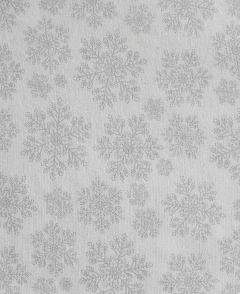 Tahari Home Snowflake 100% Cotton Flannel 4-Pc. Sheet Set, Full