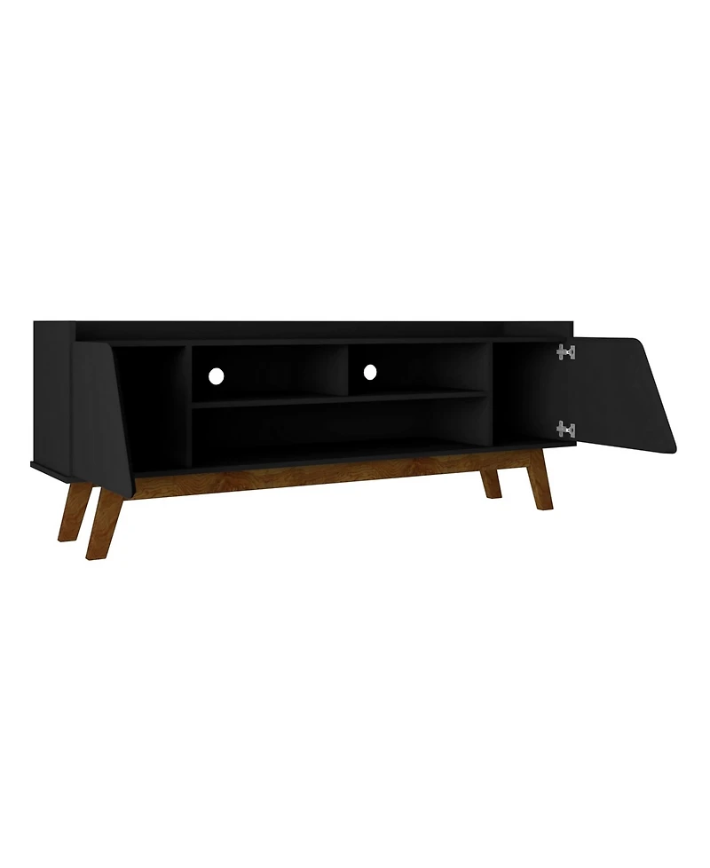 Manhattan Comfort Marcus 62.99" 5-Shelf Tv Stand Fits TVs up to 65"