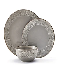Pfaltzgraff Emma 12-Pc Dinnerware Set, Service for 4