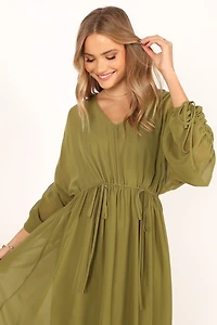 Petal and Pup Women's Ramona Long Sleeve Maxi Dress