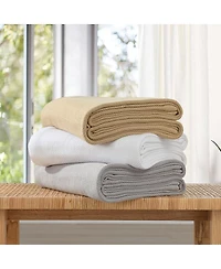 100% Cotton Blanket/Throw Jacquard