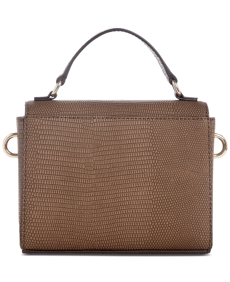 Guess Lyndi Mini Top Handle Flap Crossbody