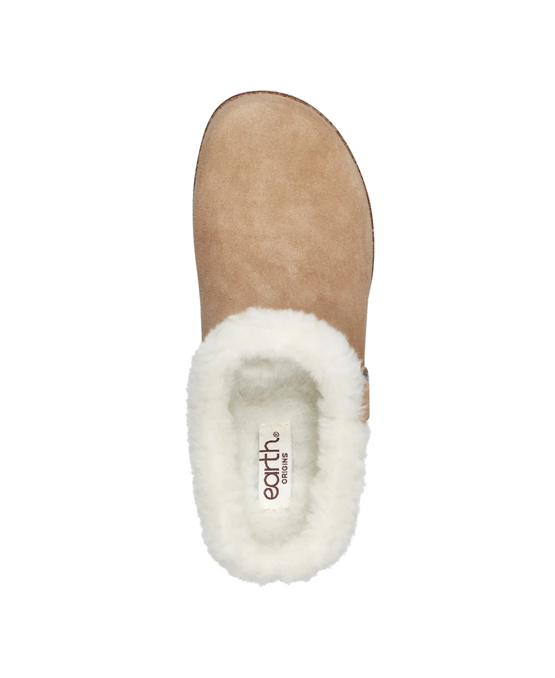 Earth Women's Elena Cold Weather Cozy Slip-On Clogs