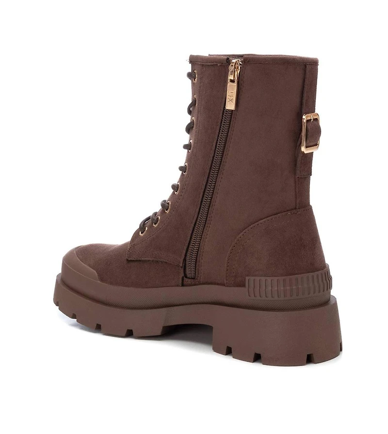 Women's Suede Lace-Up Boots By Xti