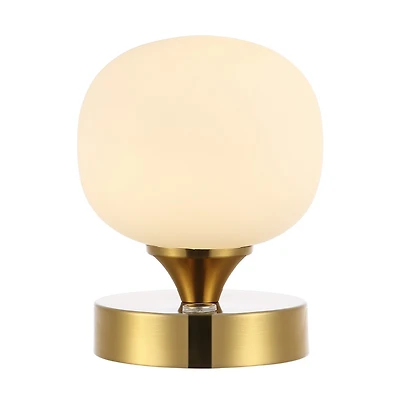 Owen Bohemian Farmhouse Iron Rechargeable Integrated Led Table Lamp