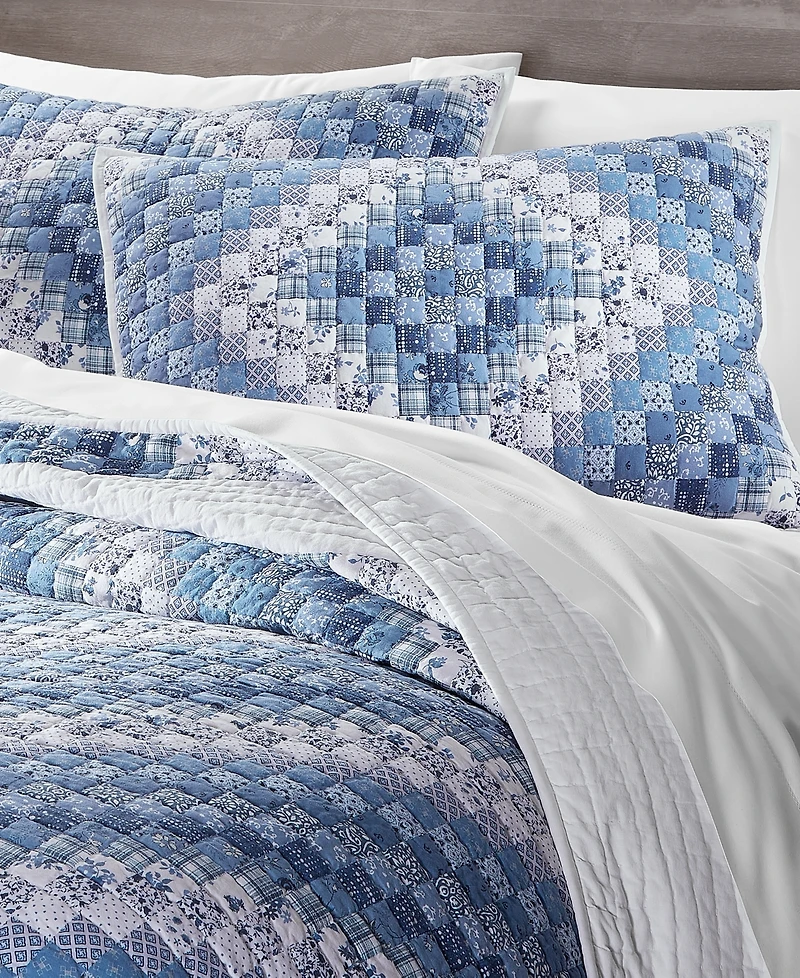 Charter Club Around the World Artisan 3-Pc. Quilt Set, King, Exclusively at Macy's