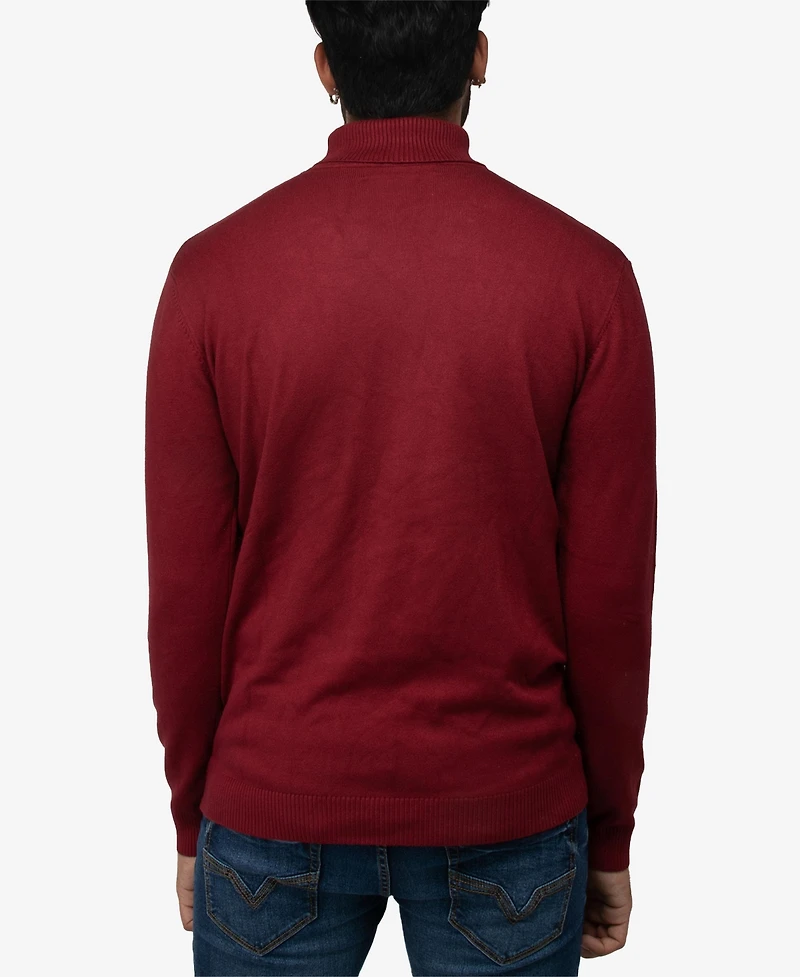 X-Ray Men's Turtleneck Pull Over Sweater