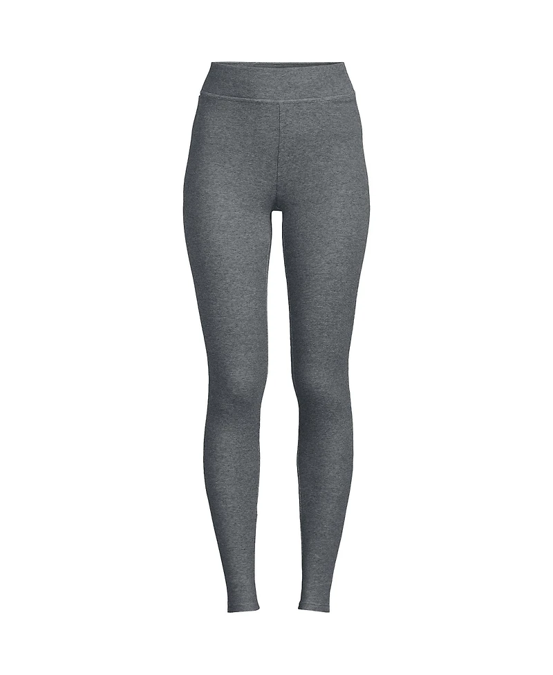 Lands' End Plus High Rise Serious Sweats Fleece Lined Pocket Leggings