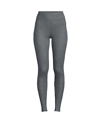 Lands' End Plus High Rise Serious Sweats Fleece Lined Pocket Leggings