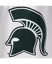 Men's Nike White Michigan State Spartans Limited Retro Basketball Shorts