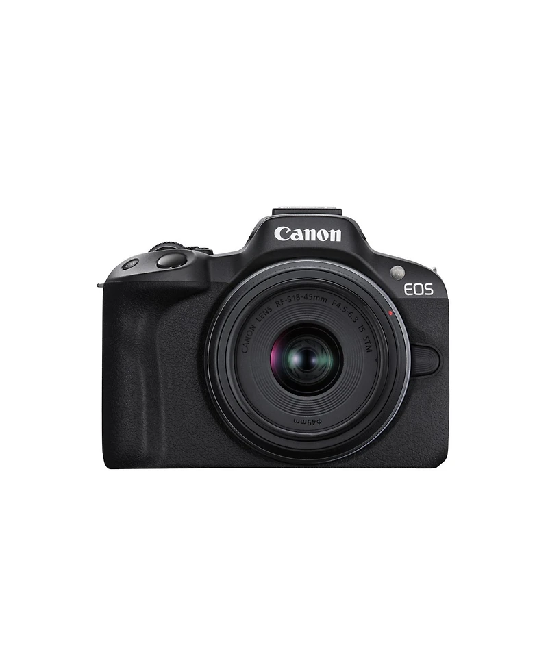 Canon Eos R50 Mirrorless Camera with Rf-s 18-45mm f/4.5-6.3 Is Stm Lens