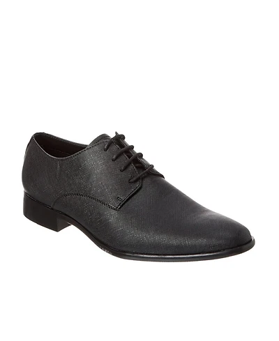 Rush Gordon Men's Milan Dress Lace-Up Plain Toe Derby Shoes