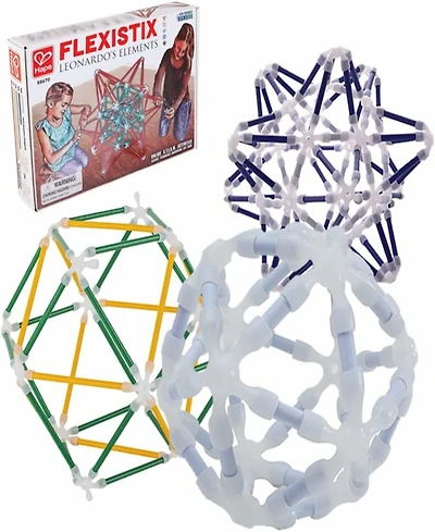 Hape Flexi Stix Leonardo's Elements Puzzle Toy, 258 Pieces