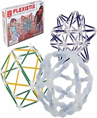 Hape Flexi Stix Leonardo's Elements Puzzle Toy, 258 Pieces