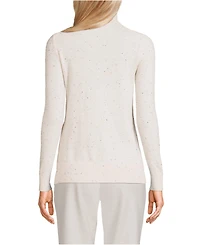 Lands' End Women's Cashmere Turtleneck Sweater