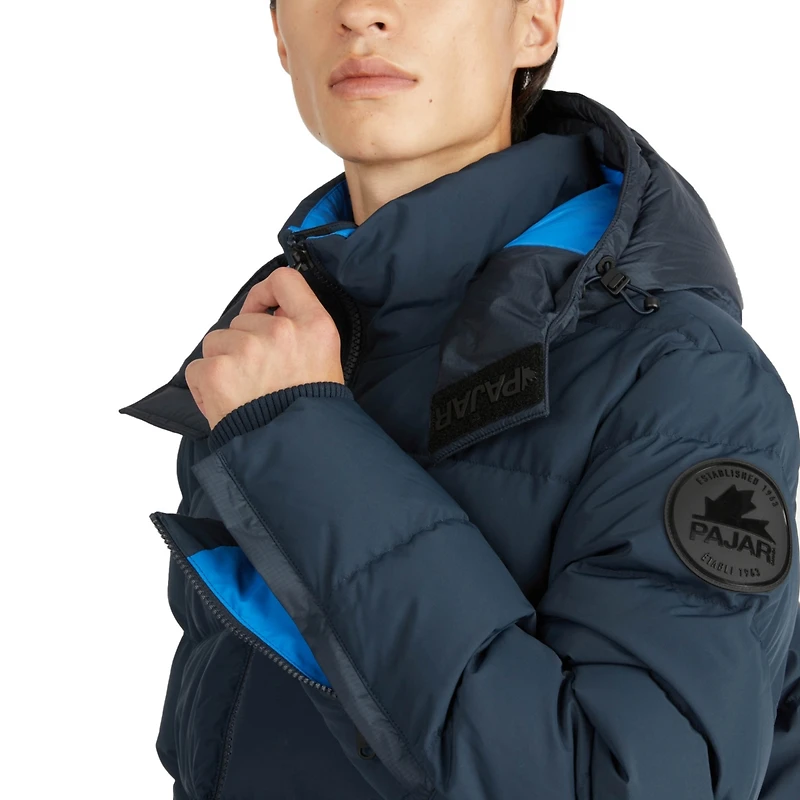 Pajar Men's Valby Quilted Mixed Media Puffer Jacket