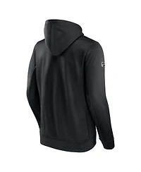 Men's Fanatics Black Philadelphia Flyers Authentic Pro Pullover Hoodie