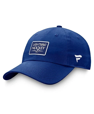 Men's Fanatics Blue Tampa Bay Lightning Authentic Pro Prime Adjustable Hat