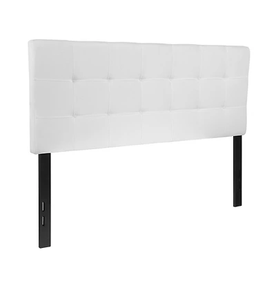 Quilted Tufted Full Upholstered Headboard