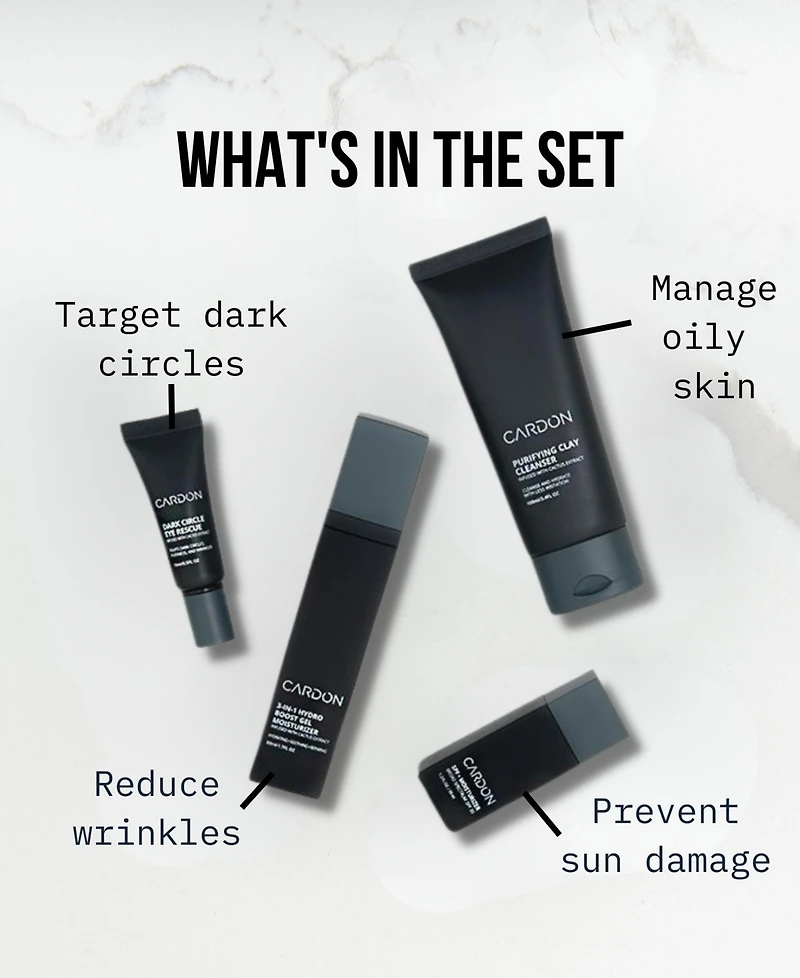 Cardon 4-Pc. Anti-Aging Skincare Gift Set