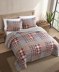 Eddie Bauer Hawthorne Reversible 3-Pc. Quilt Set, King
