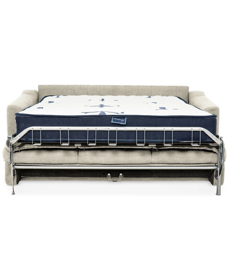 Luca 83" Queen Stearns & Foster Fabric Sleeper Sofa, Created for Macy's