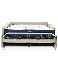 Luca 83" Queen Stearns & Foster Fabric Sleeper Sofa, Created for Macy's