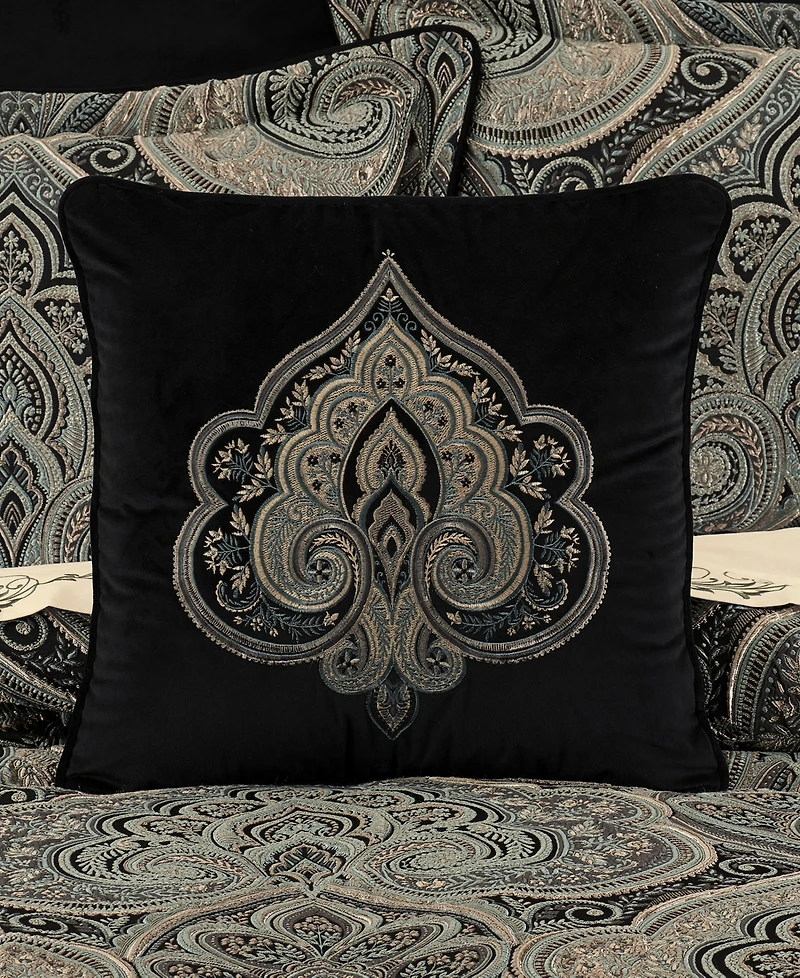 J Queen New York Vincenzo Decorative Pillow, 18" x 18"