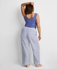 State of Day Women's Printed Poplin Pajama Pants Xs-3X, Exclusively at Macy's