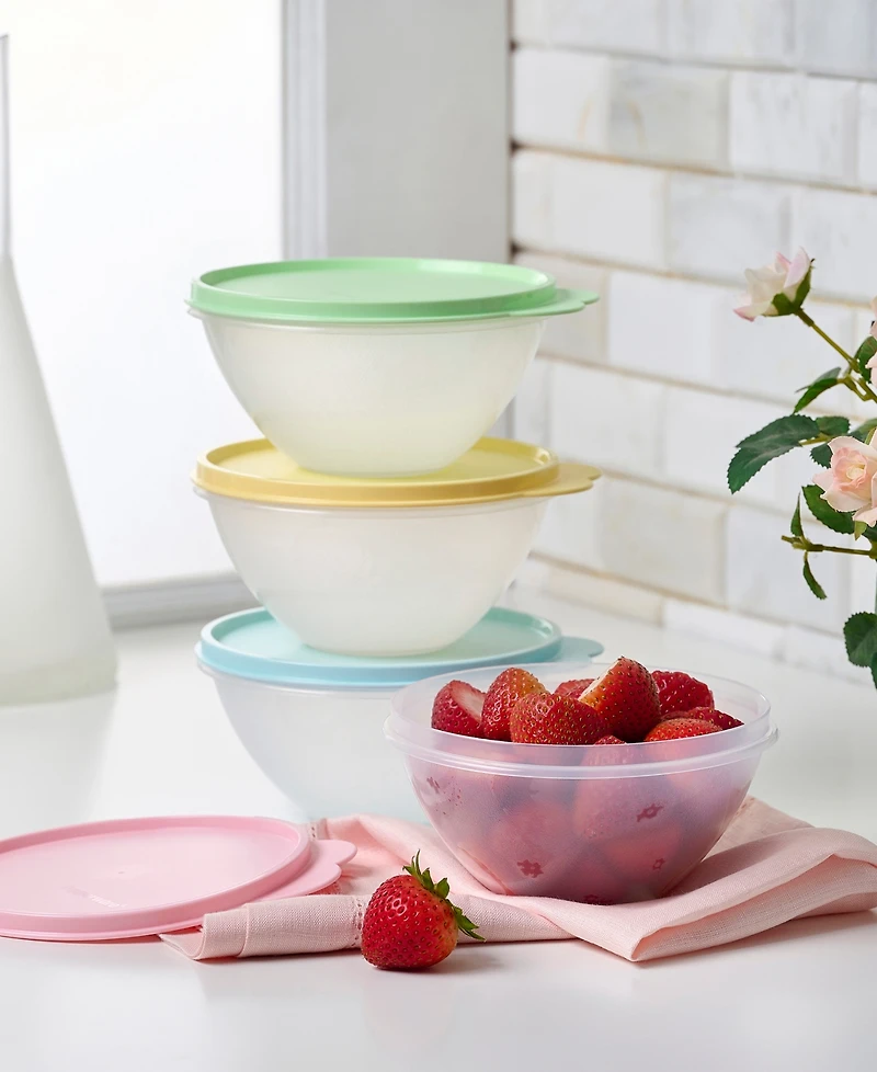 Tupperware Wonderlier 4 Pack 2 Cup Container Set