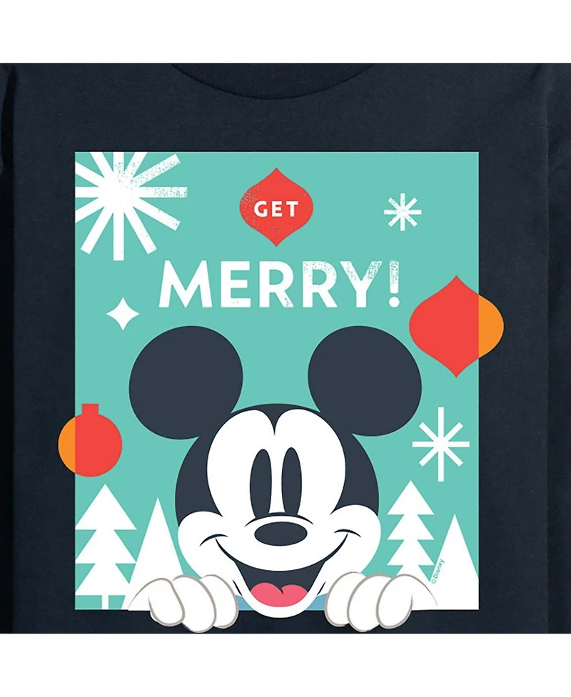 Airwaves Men's Disney Holiday Long Sleeves T-shirt