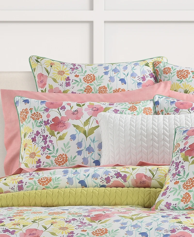 J by J Queen Jules Wildflower 2-Pc Comforter Set, Twin/Twin Xl
