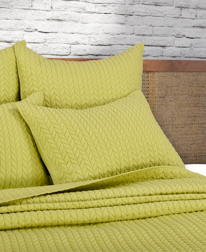 J by Queen Cayman Quilted Sham, Standard