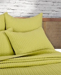 J by Queen Cayman Quilted Sham, Standard