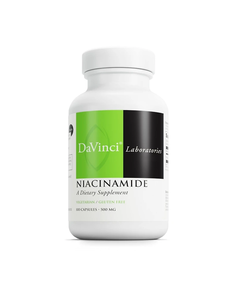 DaVinci Labs Niacinamide - Dietary Supplement with Vitamin B3 to Support Fat Metabolism, Circulation and Healthy Skin