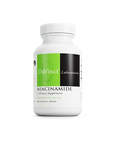 DaVinci Labs Niacinamide - Dietary Supplement with Vitamin B3 to Support Fat Metabolism, Circulation and Healthy Skin