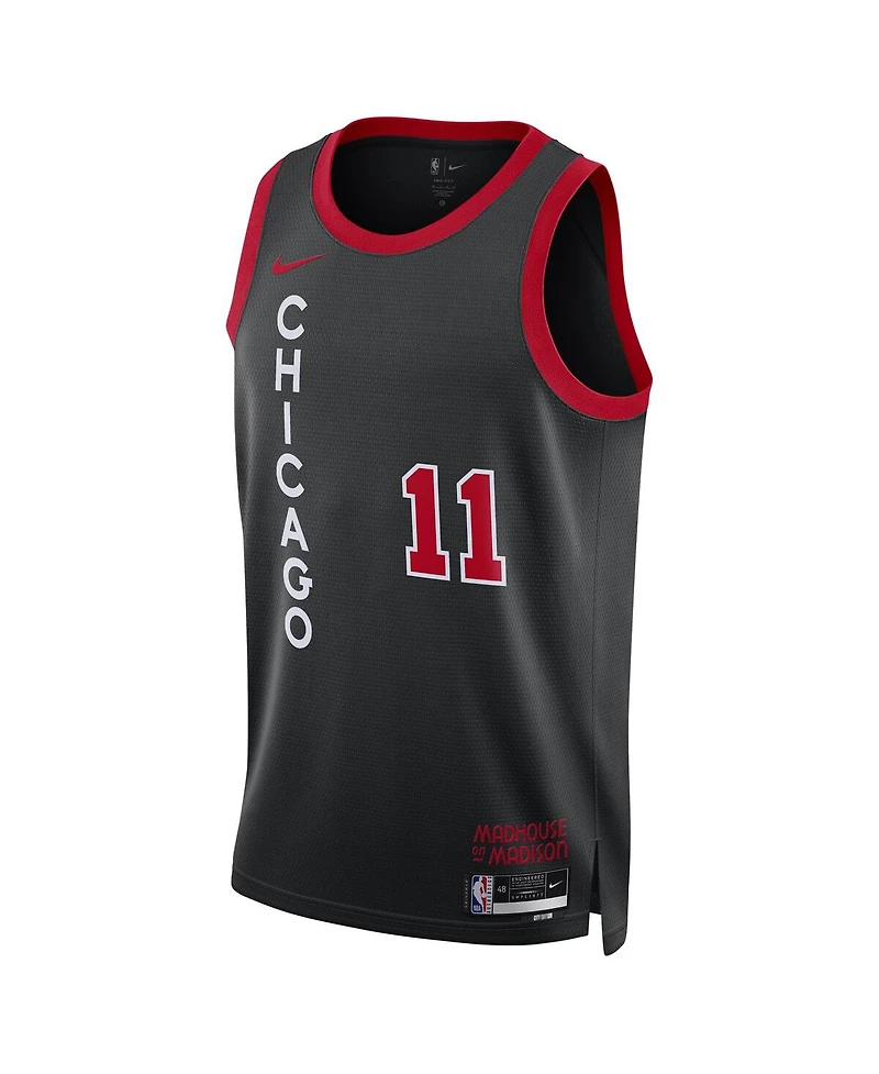Men's and Women's Nike DeMar DeRozan Black Chicago Bulls 2023/24 Swingman Jersey - City Edition