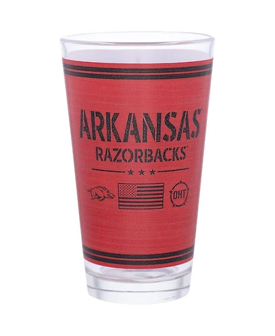 Arkansas Razorbacks 16 Oz Oht Military-Inspired Appreciation Pint Glass