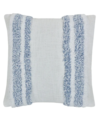 White Sand Beachwood Decorative Pillow, 18" x 18"