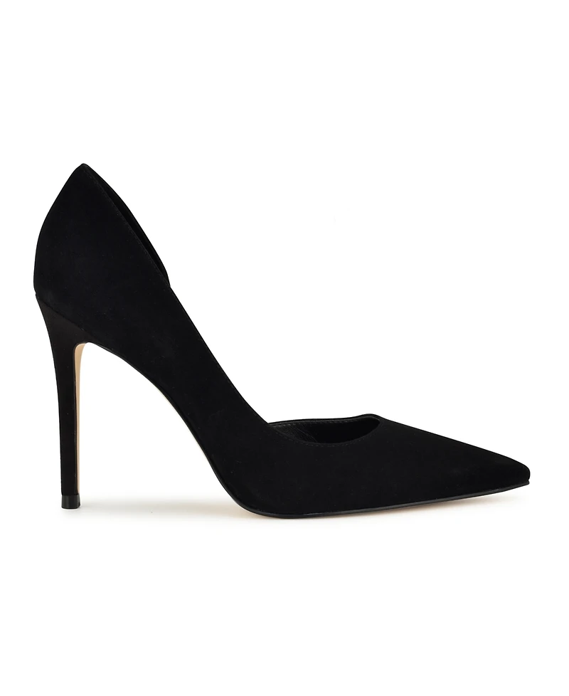 Nine West Women's Folowe Suede d'Orsay Stiletto Pumps