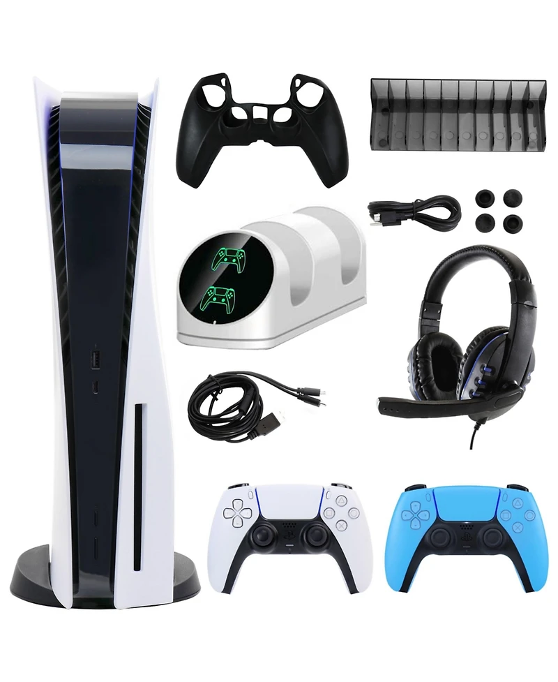 PS5 Core with Extra Dualsense Controller and Accessories Kit