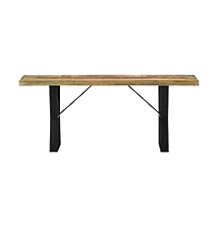 Bench 43.3" Solid Reclaimed Wood