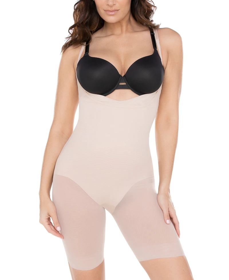 Miraclesuit Women's Sexy Sheer Extra Firm Wear Your Own Bra Thigh Slimmer 2781