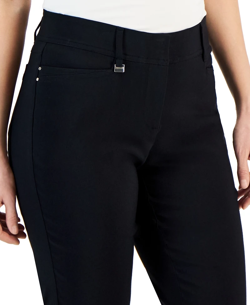 Jm Collection Petite Curvy Straight Leg Pants, & Short, Created for Macy's