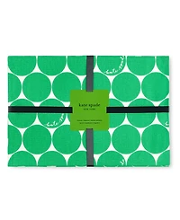 kate spade new york Joy Dot Reversible Placemats 4 Pack Set, 13" x 19"